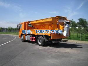 內(nèi)蒙古烏海市公路管理段與河南都市機(jī)械設(shè)備有限公司研究中心試驗成功融雪劑撒布機(jī)